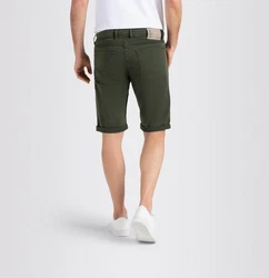 MAC JEANS Jogn Bermuda Dunkelgrün/Khaki