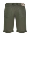 MAC JEANS Jogn Bermuda Dunkelgrün/Khaki
