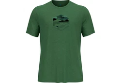 Odlo T-Shirt Lema Lake Dunkelgrün/Grün
