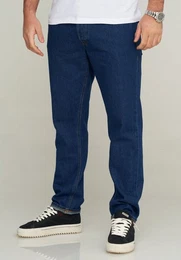 5-Pocket-Jeans JJIMIKE JJARIS Jeanshose mit Waschung Baumwolle Stretch Comfort Fit