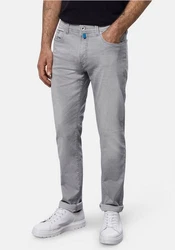 Pierre Cardin 5-Pocket Jeans Lyon Tapered Fit Hellgrau/Grau