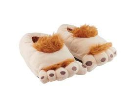 United Labels Hausschuhe 3D Halbling Fe Hobbit Slipper Plsch Pantoffeln Hausschuh