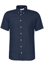 Kurzarmhemd CFAnton 0071 S shirt - 20504661 Kurzarmhemd aus Leinenmix