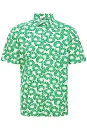 Kurzarmhemd CFAnton S flower printed shirt - 20504663