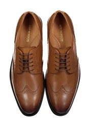 Roy Robson Anzugsschuh Schnürschuh Braun/Beige