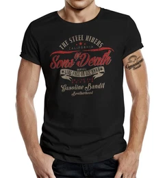 T-Shirt fr Biker und Racer im Original Design: Sons of Death