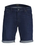 Jack & Jones Jeansshorts RICK JJARIS Dunkelblau/Blau