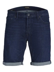 Jack & Jones Jeansshorts RICK JJARIS Dunkelblau/Blau