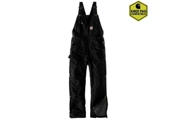 Carhartt Latzhose Loose Fit Firm Duck Winter Insulated Bib Overall Braun/Bordeaux/Dunkelrot/Lila/Schwarz