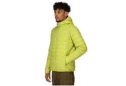 Regatta Funktionsjacke Hillpack mit Kapuze Grün/Neonfarben