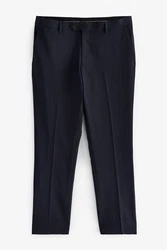 Next Anzughose im Slim Fit Dunkelblau/Hellblau