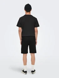 Only & Sons Shorts 'Mark' schwarz