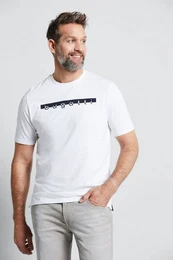 T-Shirt mit groem Logo-Print