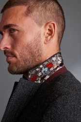 Next Sakko Blazer Harris-Tweed Dunkelgrau/Grau/Dunkelblau