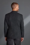 Next Sakko Blazer Harris-Tweed Dunkelgrau/Grau/Dunkelblau