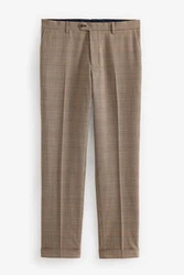 Next Anzughose Skinny-Fit-Anzug Khaki/Beige/Braun