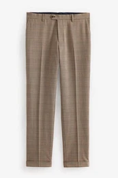 Anzughose Karierter Skinny-Fit-Anzug: Hose (1-tlg)