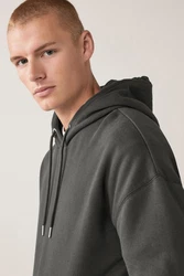Next Kapuzensweatshirt Loungewear Dunkelgrün/Dunkelgrau/Grün