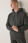 Next Kapuzensweatshirt Loungewear Dunkelgrün/Dunkelgrau/Grün