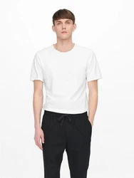 ONLY & SONS T-Shirt ONSBENNE wei