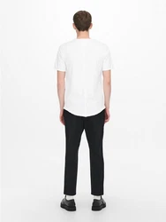 ONLY & SONS T-Shirt ONSBENNE wei