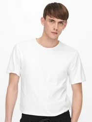 ONLY & SONS T-Shirt ONSBENNE wei