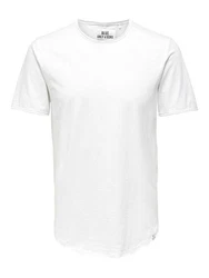 ONLY & SONS T-Shirt ONSBENNE wei