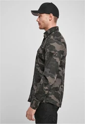 Brandit Slim Worker Shirt Dunkelgrün