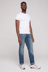 CAMP DAVID Comfort-fit Jeans Weiß/Creme/Blau/Grün/Hellblau