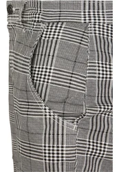 URBAN CLASSICS Cargohose AOP Glencheck Cargo Jog Pants (1-tlg) 
