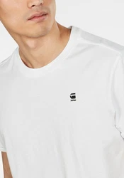 G-STAR Kurzarmshirt Lash Grau/Weiß/Creme