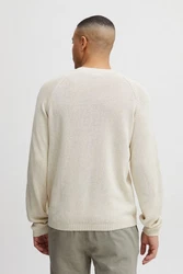 !Solid Strickpullover SDFabio Weiß/Creme/Beige/Khaki