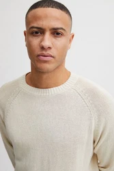 !Solid Strickpullover SDFabio Weiß/Creme/Beige/Khaki