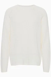 !Solid Strickpullover SDFabio Weiß/Creme/Beige/Khaki
