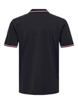 ONLY & SONS T-Shirt Fletcher Dunkelgrau/Grau/Dunkelblau/Schwarz/Rot