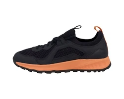 Geox U Terrestre A Herren Sneaker Schwarz/Orange/Rot/Dunkelblau