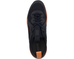 Geox U Terrestre A Herren Sneaker Schwarz/Orange/Rot/Dunkelblau
