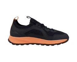 Geox U Terrestre A Herren Sneaker Schwarz/Orange/Rot/Dunkelblau