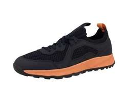 Geox U Terrestre A Herren Sneaker Schwarz/Orange/Rot/Dunkelblau