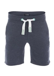 riverso Herren Sweat Short RIVMoritz Bermudashort Grau/Dunkelblau