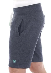 riverso Herren Sweat Short RIVMoritz Bermudashort Grau/Dunkelblau