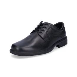 Herren Leder Schnrschuh schwarz Schnrschuh