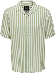 Only & Sons Hemd 'Wayne' Grün/Hellgrün/Türkis