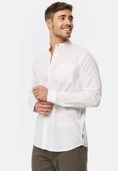 Indicode Langarmhemd INRaffi Weiß/Creme
