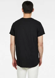 G-STAR Kurzarmshirt Lash Schwarz/Dunkelgrau/Gelb