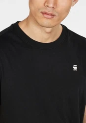 G-STAR Kurzarmshirt Lash Schwarz/Dunkelgrau/Gelb