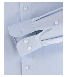CASAMODA Langarmhemd Kent Comfort Fit NOS Hellblau/Blau