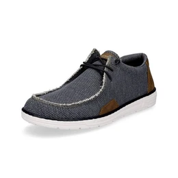 Herren Canvas Slipper denim blau Slipper