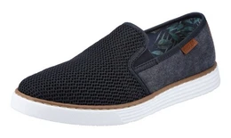 Slip-On Sneaker Casual Slipper, Freizeitschuh mit gemustertem Innenfutter