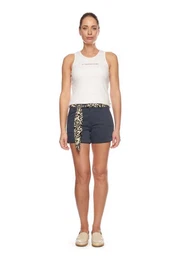 Shorts mit trendigem Bindegrtel